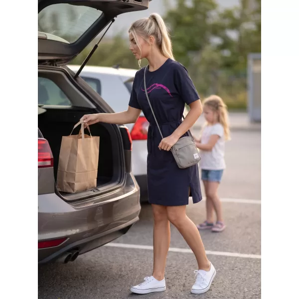  Dámské šaty ALTISPORT ALW001816 NÁMOŘNÍ MODRÁ 