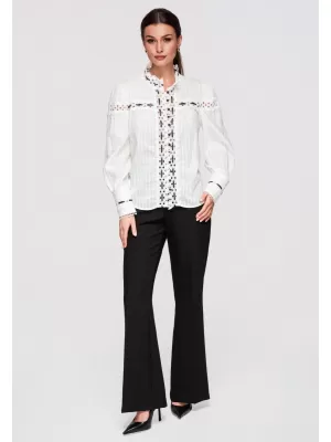 Dámská košile LARICA OW-SH-E0009 WHITE