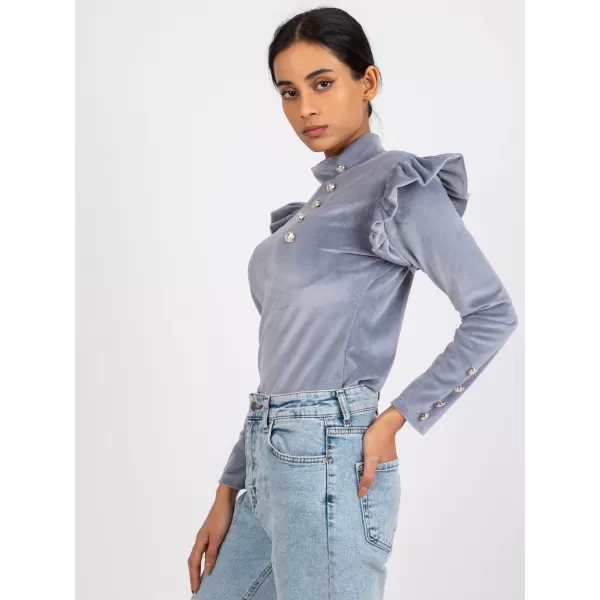  Dámská halenka ITALY MODA DHJ-BZ-6533A.44P GRAY 