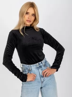 Dámská halenka RUE PARIS RP-BZ-8181.12X NOIRE