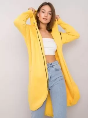Dámská mikina RUE PARIS RV-BL-4858-1.99P YELLOW
