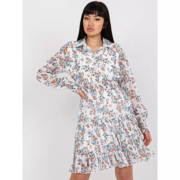  Dámské šaty ITALY MODA DHJ-SK-C2212.35 WHITE 
