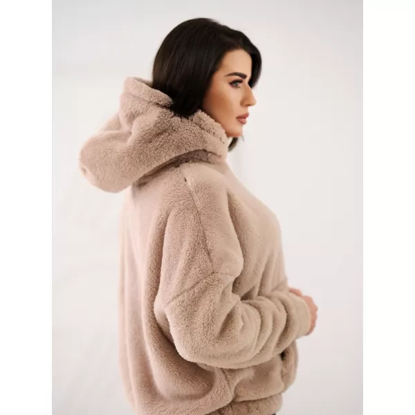  Dámská mikina FACTORY PRICE CS-BL-BT1029.97P LIGHT BEIGE 