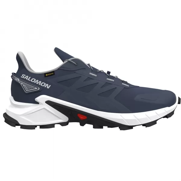  Pánské boty SALOMON SUPERCROSS 4 GORE-TEX L45447400 SPELLBOUND/LUNAR ROCK/BLACK 