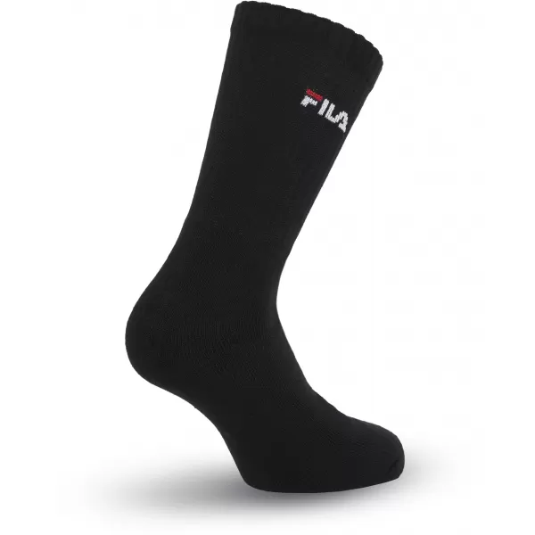  Ponožky FILA F9575 SOCKS 3-PACK ČERNÁ 