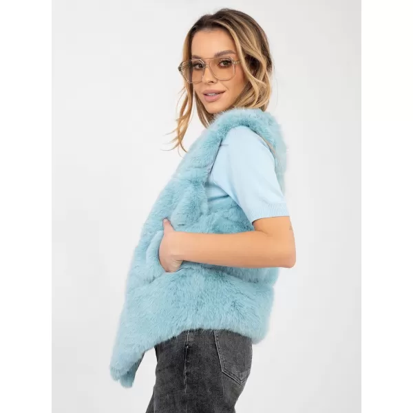  Dámská vesta WOOL FASHION ITALIA AT-KZ-2349.00P MINT 