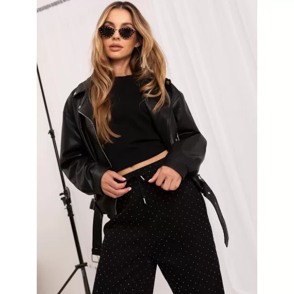 Dámské tepláky ITALY MODA IR-SP-YV5504.66 BLACK 