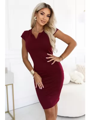 Dámské šaty NUMOCO 693-1 BORDÓ