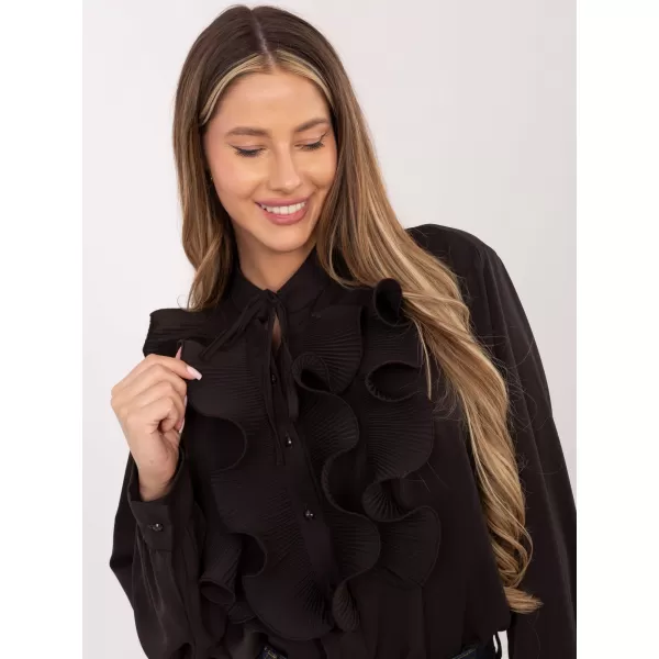  Dámská košile FACTORY PRICE IT-KS-29033.87 DARK BROWN 