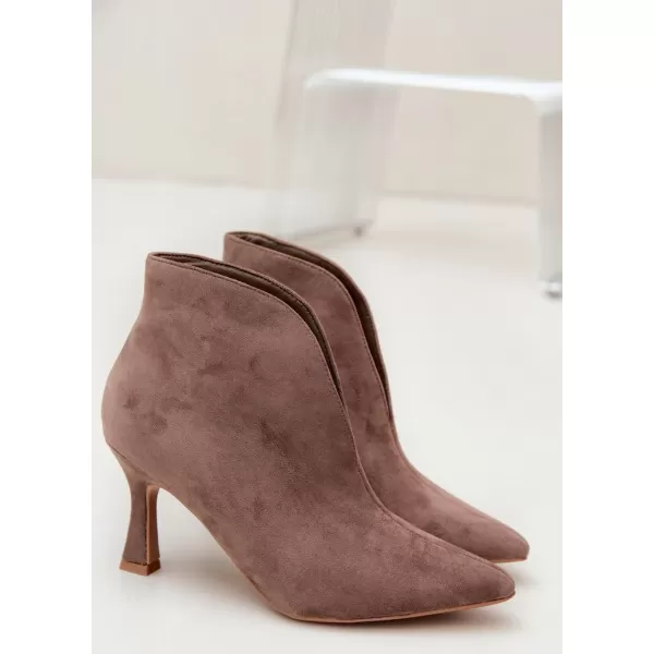  Dámské kotníkové boty BOTO 6470 BROWN 
