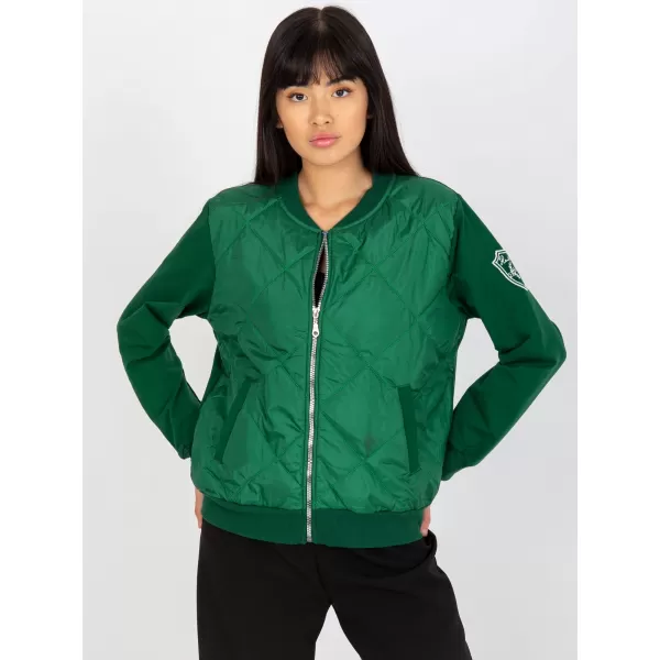  Dámská mikina RUE PARIS RV-BL-8225.88 DARK GREEN 