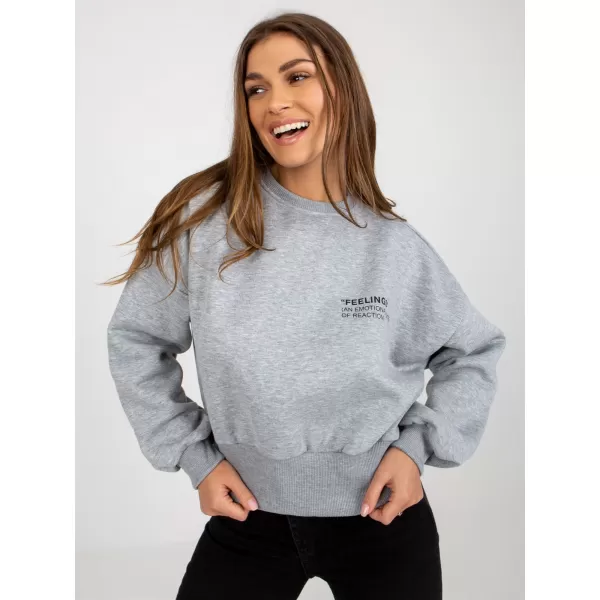  Dámská mikina EX MODA EM-BL-ES-21-521-1.93P GRAY 