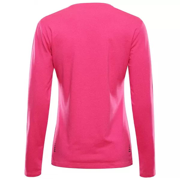  Dámské rychleschnoucí triko ALPINE PRO LOUSA PINK GLO 