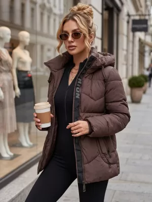 Dámská bunda DSTREET FIALOVÁ
