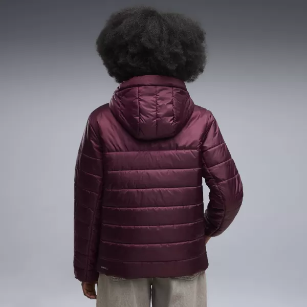  Dámská bunda PUMA ESS HOODED PADDED JACKET 68523124 RUBY NOIR 