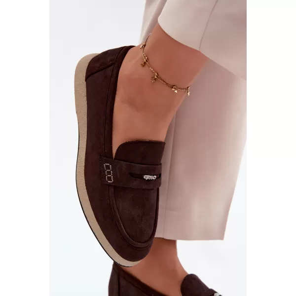  Dámské mokasíny VINCEZA 62273 BROWN 