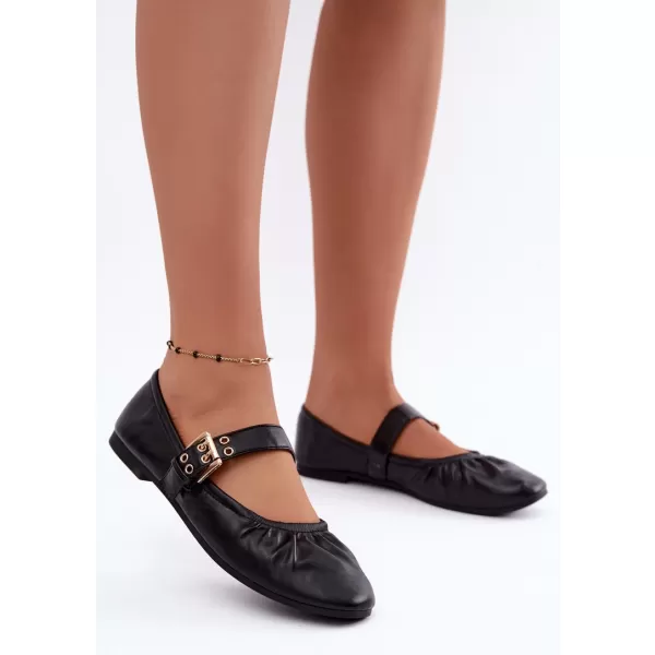  Dámské baleríny BOTO 55-A110 BLACK 