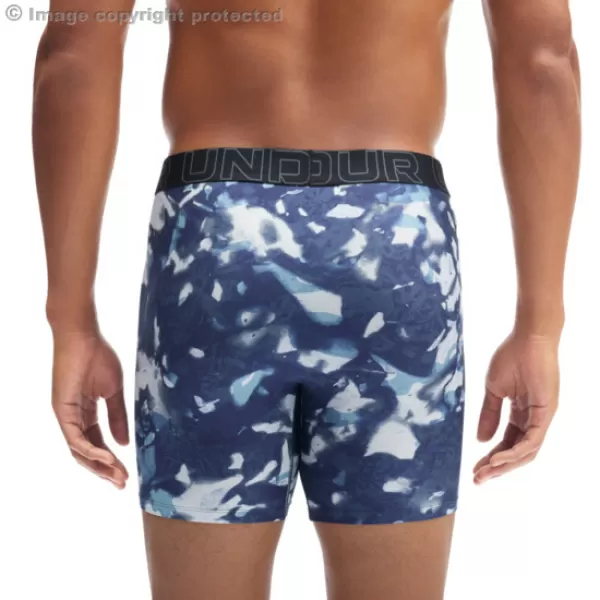  Pánské boxerky UNDER ARMOUR M UA PERF TECH (3KS) 1383879-408 MODRÁ 
