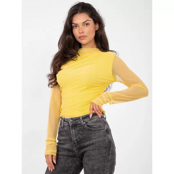  Dámská halenka FACTORY PRICE IT-BZ-21830.04 YELLOW 