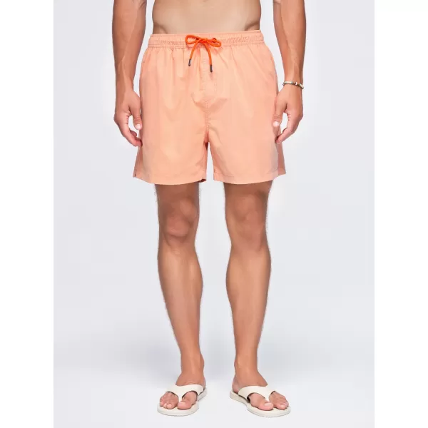  Pánské kraťasy OMBRE OM-SRSS-0216 PASTEL ORANGE 
