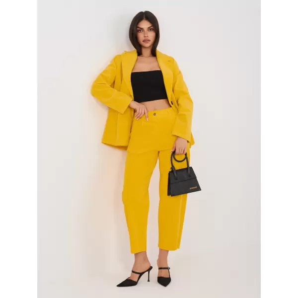  Dámské kalhoty RUE PARIS IT-SP-FL8916.80 YELLOW 