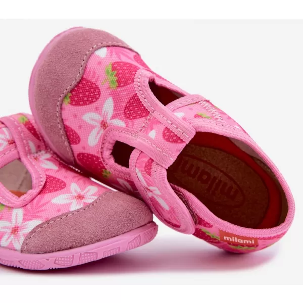  Dětské pantofle MILAMI 112/BR-15 PINK 