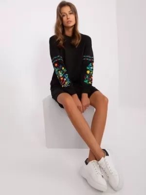 Dámské šaty RUE PARIS RV-SK-8979.94P BLACK