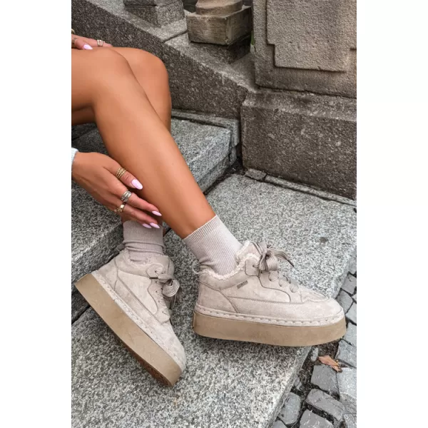  Dámské sněhule BIG STAR SHOES UU274187 BEIGE 