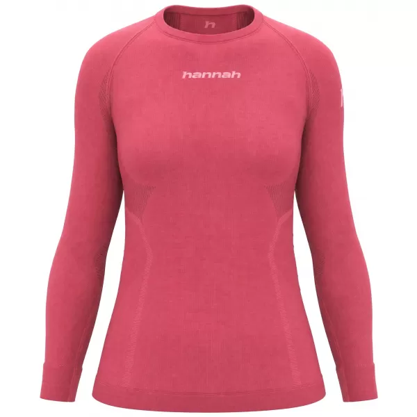  Dámské spodní prádlo HANNAH ACTIVE TS L/S W CLARED RED 