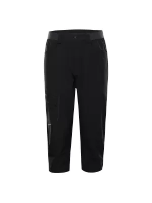Pánské capri kalhoty ALPINE PRO WEDER 2 BLACK