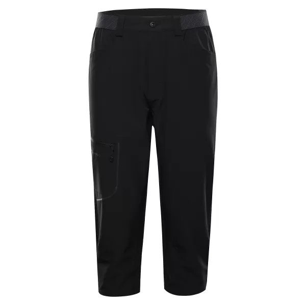  Pánské capri kalhoty ALPINE PRO WEDER 2 BLACK 