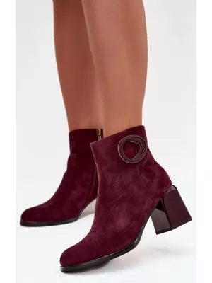 Dámské kotníkové boty ARTIKER 57C0016 BORDO