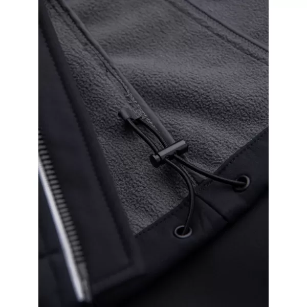  Pánská softshellová bunda OMBRE C581 BLACK 