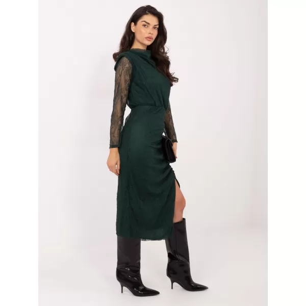  Dámské šaty ITALY MODA IT-SK-9937.16 DARK GREEN 