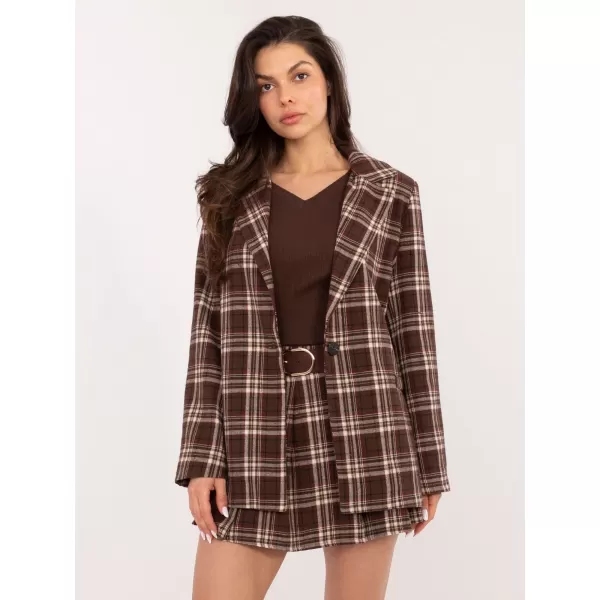  Dámská bunda ITALY MODA IT-MA-25850.63 BROWN 