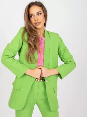 Dámské sako ITALY MODA DHJ-MA-15621.12X BRIGHT GREEN