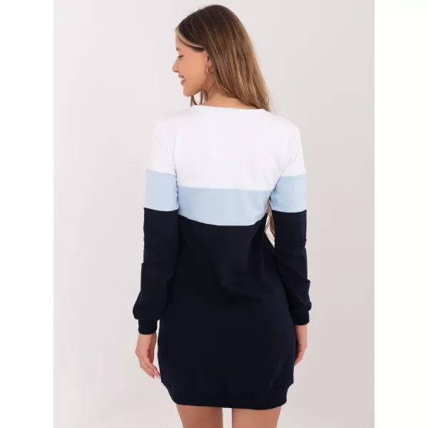  Dámské šaty RUE PARIS RV-SK-5869.04 NAVY 