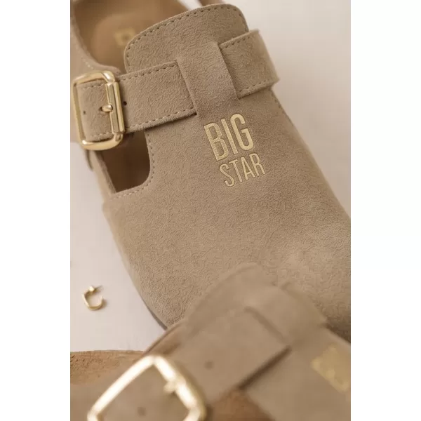  Dámské sandály BIG STAR SHOES TT274542 BEIGE 