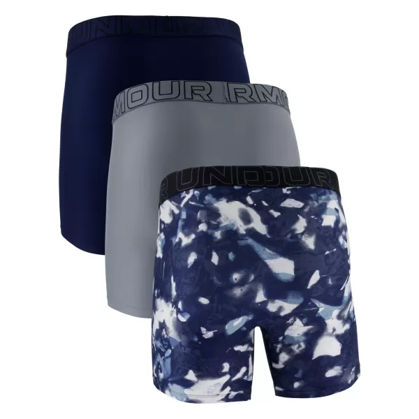  Pánské boxerky UNDER ARMOUR M UA PERF TECH (3KS) 1383879-408 MODRÁ 