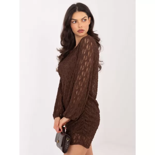  Dámské šaty ITALY MODA IT-SK-9975.99 BROWN 