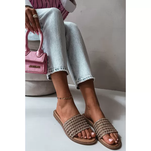  Dámské pantofle BOTO 26SD98-9832 BROWN 