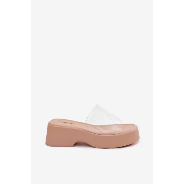  Dámské pantofle BOTO 78-146 BEIGE 