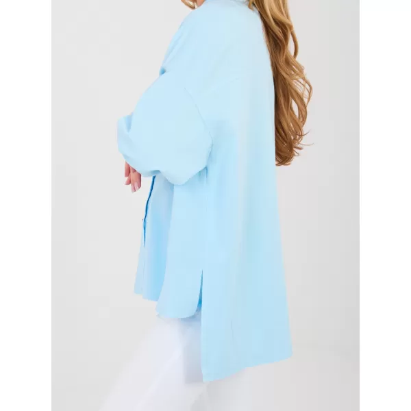  Dámská košile ITALY MODA IT-KS-FL9968.48 LIGHT BLUE 