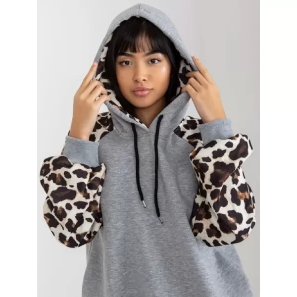  Dámská mikina EX MODA EM-BL-663.94 GRAY 