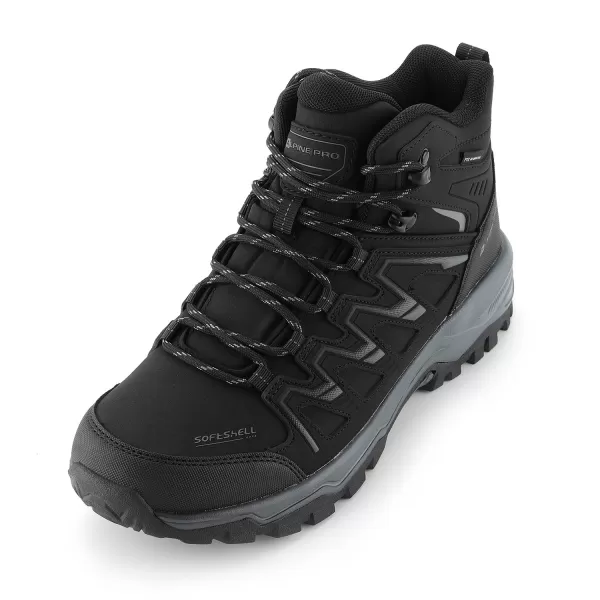 Outdoorové kotníkové boty ALPINE PRO ZARGE BLACK 