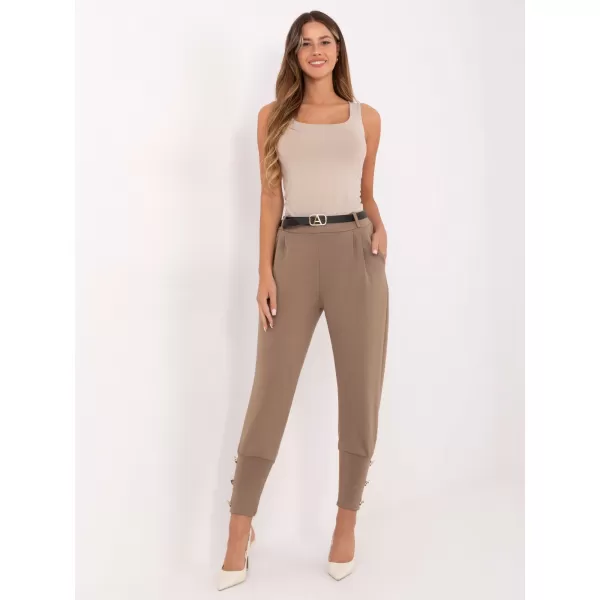  Dámské kalhoty FACTORY PRICE IT-SP-21679.03 DARK BEIGE 