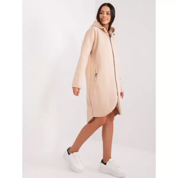  Dámská mikina RUE PARIS RV-BL-4858-1.99P LIGHT BEIGE 