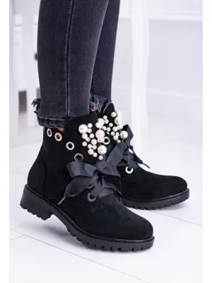 Dámské kotníkové boty BOTO 8371 BLACK
