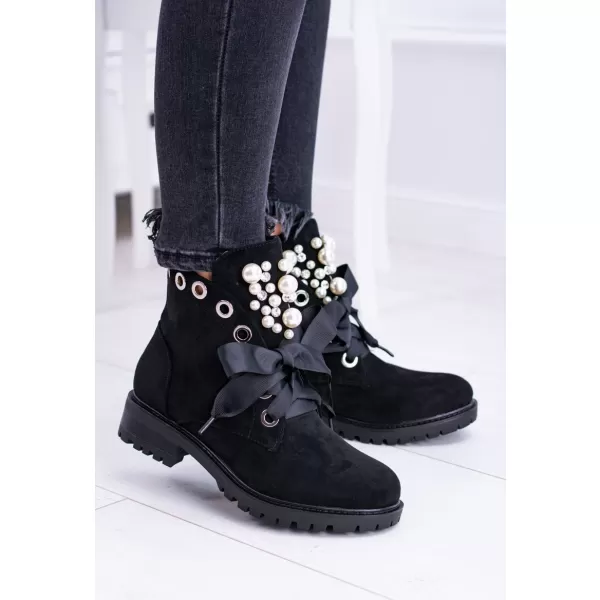 Dámské kotníkové boty BOTO 8371 BLACK 