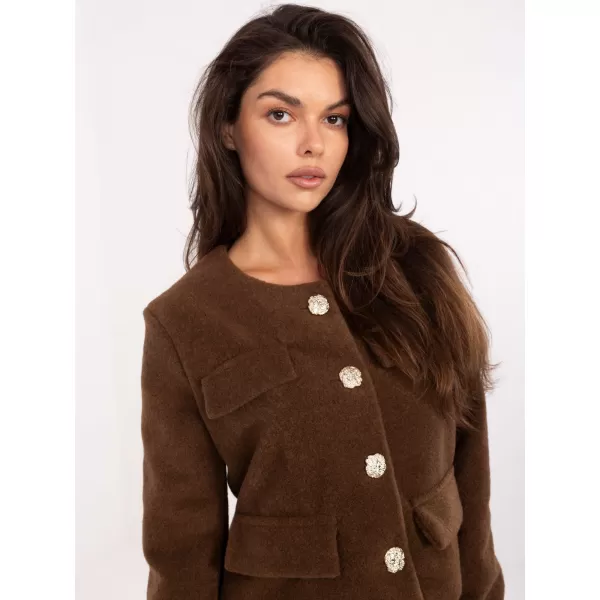  Dámská bunda RUE PARIS IT-KR-FL9586.64 BROWN 